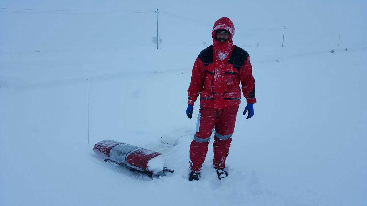 Kurdistan's 2016 bride, blanket of snow